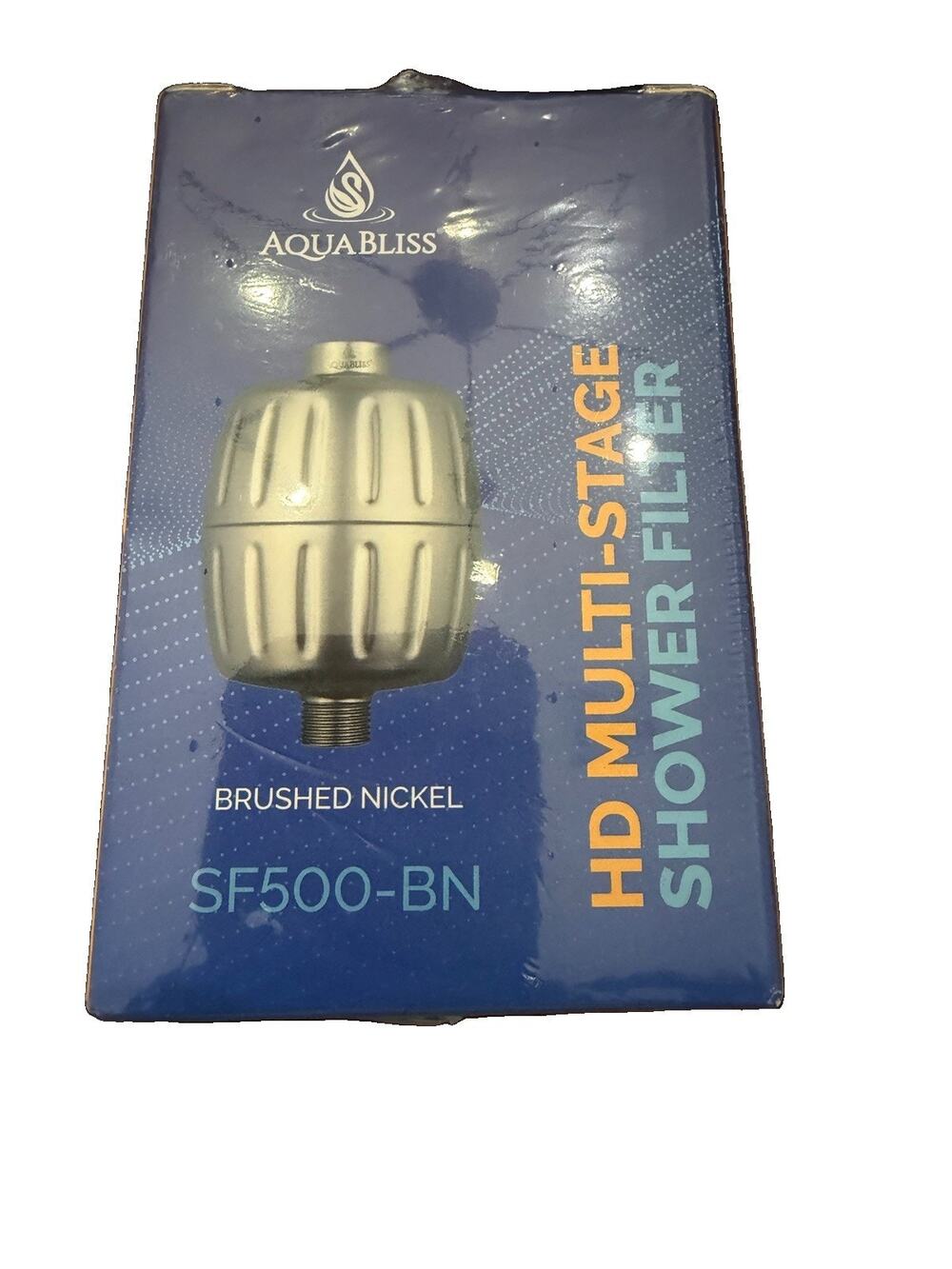 AquaBliss HD Shower Filter - #1 HEAVY DUTY Multi-Stage Shower Filter (SF500-BN)